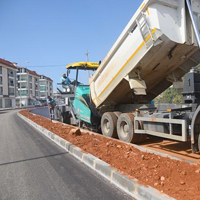 Die Straßenverbesserungsarbeiten in Alanya werden fortgesetzt 