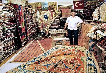 Турецкие ковры для дворцов и квартир