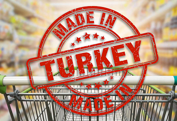 "Made in Turkey" auf allen Türkischen Produkten