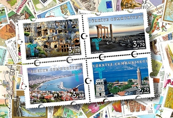Türkei feiert Weltposttag mit speziellen Briefumschlägen und Postmarken
