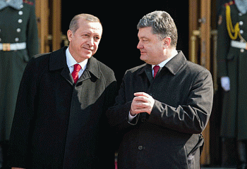Ukraine: Präsident Poroschenko dankt Erdoğan für „unerschütterliche Unterstützung“