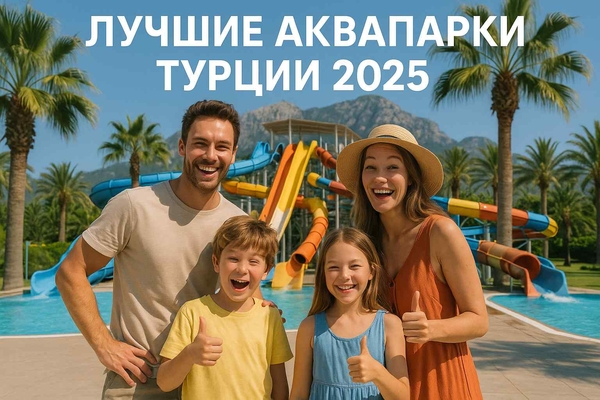 Аквапарки Турции 2025 — топ-7 водных парков в Анталье и Аланье