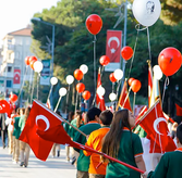 Hauptveranstaltungen in Alanya zu Ehren des 100. Jahrestages der Republik  Hauptveranstaltungen in Alanya zu Ehren des 100. Jahrestages der Republik