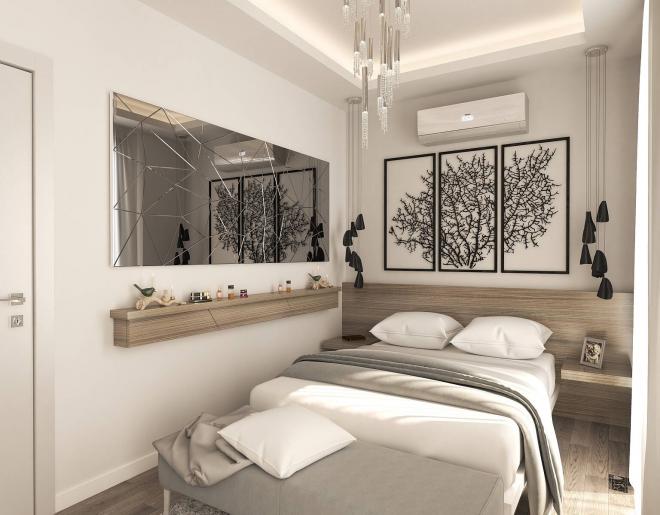 2+1 Apartment mit Meerblick in Bodrum