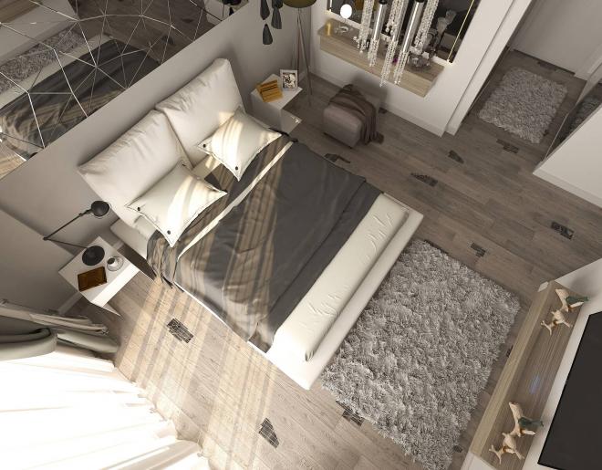 2+1 Apartment mit Meerblick in Bodrum