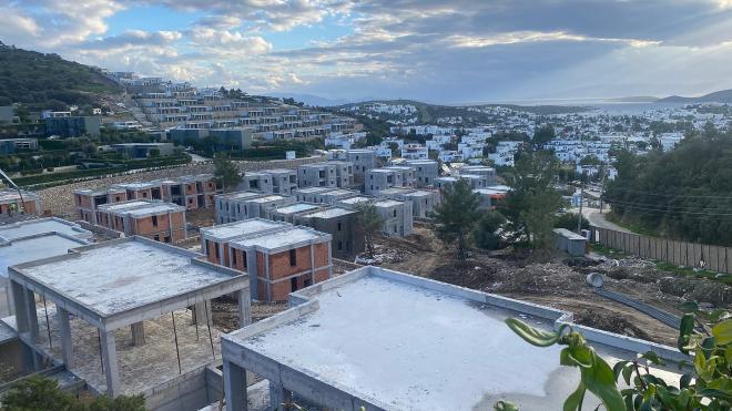 2+1 Apartment mit Meerblick in Bodrum