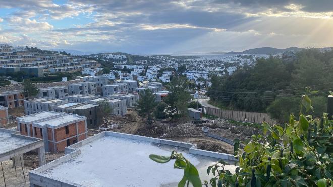 2+1 Apartment mit Meerblick in Bodrum