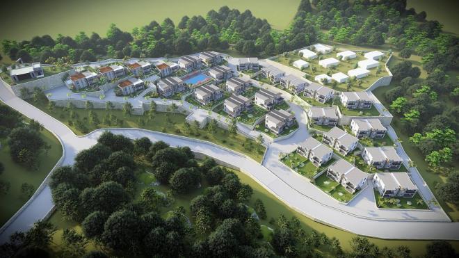 2+1 Apartment mit Meerblick in Bodrum