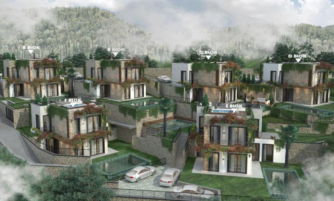 Penthouse 2+1 in Bodrum