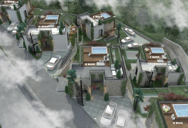 Penthouse 2+1 in Bodrum