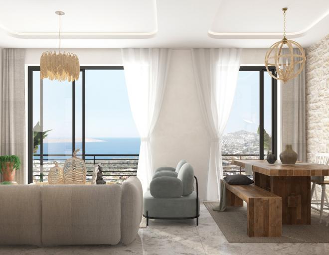 Penthouse 2+1 in Bodrum