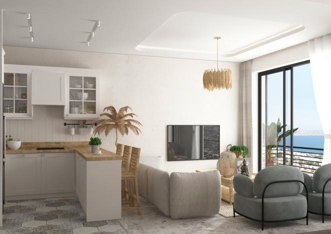 Penthouse 2+1 in Bodrum