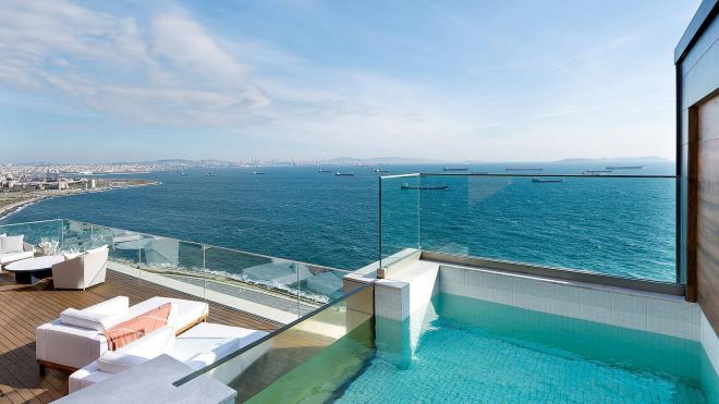 3+1 Apartment mit Meerblick in Istanbul