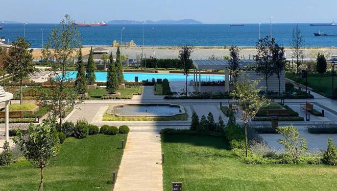 2+1 Apartment mit Meerblick in Istanbul