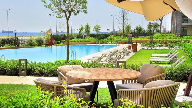 2+1 Apartment mit Meerblick in Istanbul