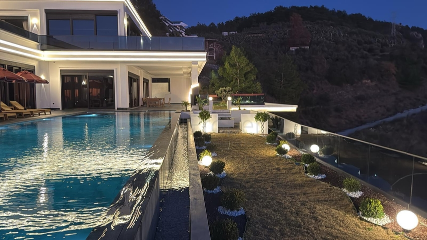 Private Villa für ein Designprojekt