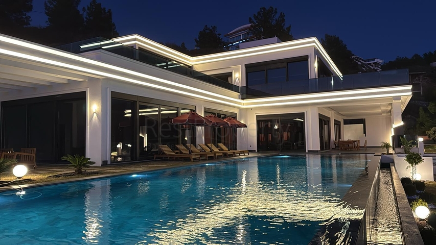 Private Villa für ein Designprojekt