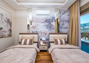 Luxusvillen mit Panoramablick auf das Meer 