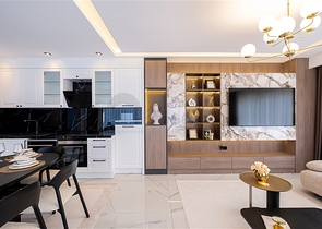 Luxusvillen mit Panoramablick auf das Meer 