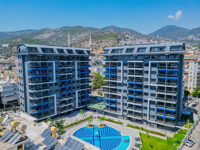 Neuer Komplex mit Hotelinfrastruktur am Strand von Kleopatra