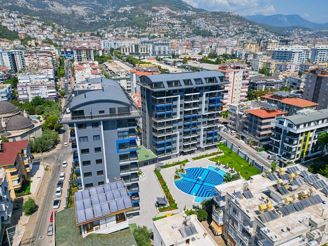 Neuer Komplex mit Hotelinfrastruktur am Strand von Kleopatra