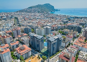 Neuer Komplex mit Hotelinfrastruktur am Strand von Kleopatra