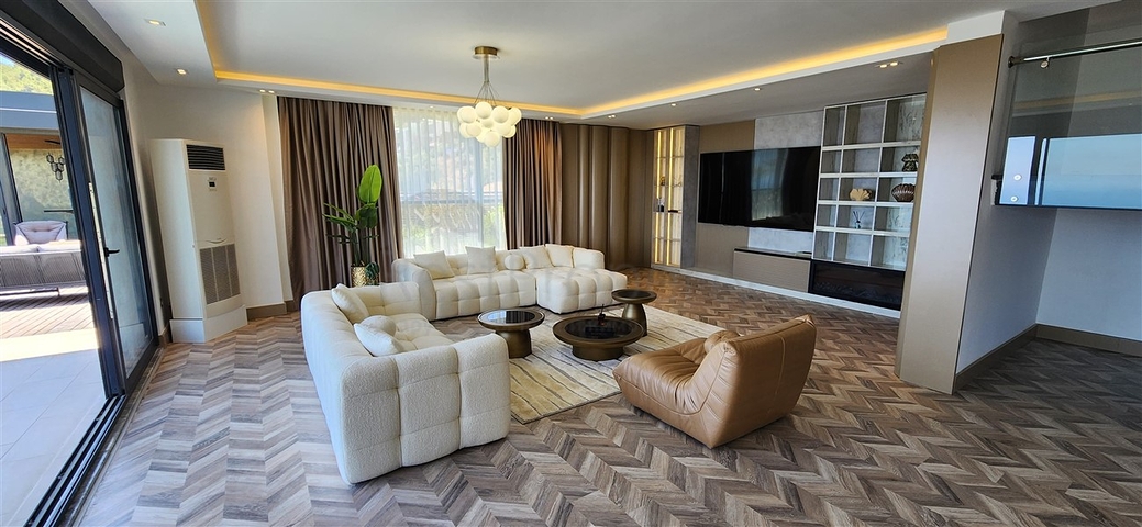 5+1 High-End-Gabelprojekt im Zentrum von Alanya mit herrlichem Panoramablick