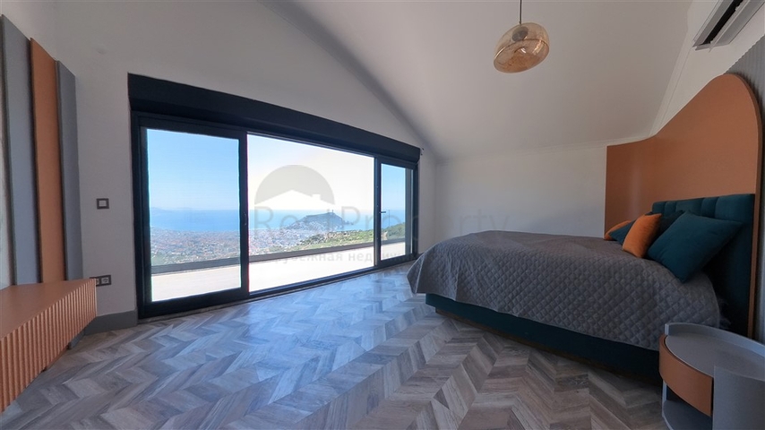 5+1 High-End-Gabelprojekt im Zentrum von Alanya mit herrlichem Panoramablick
