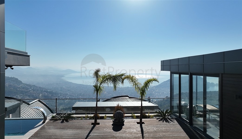 5+1 High-End-Gabelprojekt im Zentrum von Alanya mit herrlichem Panoramablick