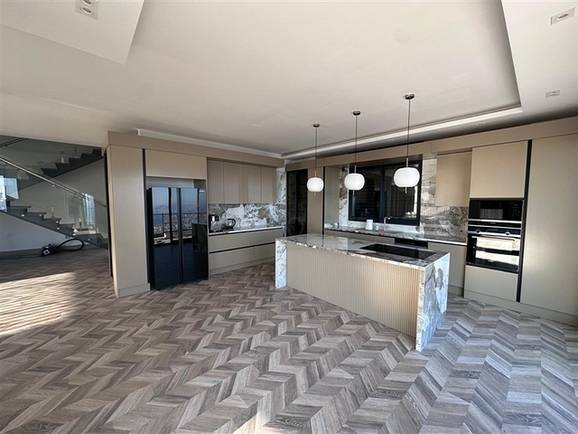 5+1 High-End-Gabelprojekt im Zentrum von Alanya mit herrlichem Panoramablick