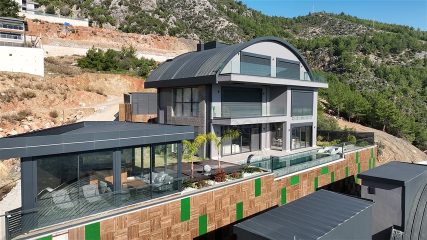 5+1 High-End-Gabelprojekt im Zentrum von Alanya mit herrlichem Panoramablick