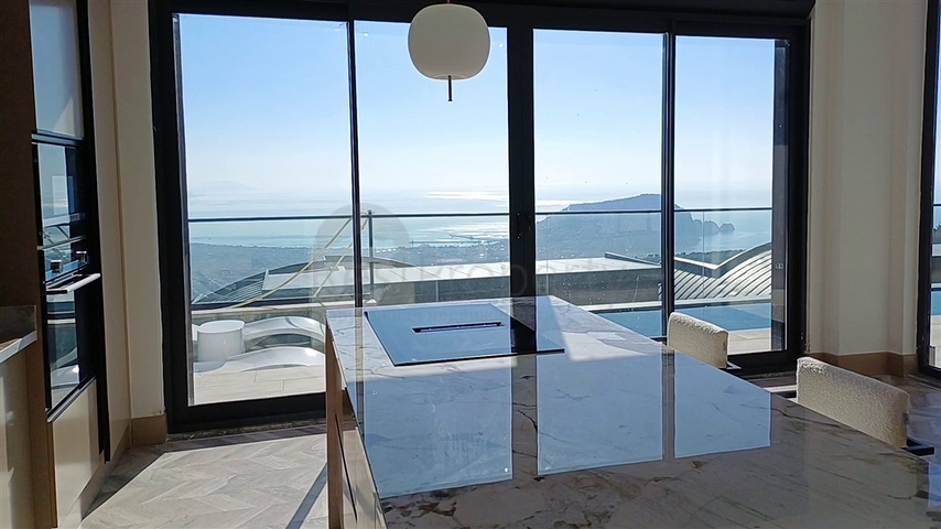 5+1 High-End-Gabelprojekt im Zentrum von Alanya mit herrlichem Panoramablick