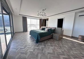 5+1 High-End-Gabelprojekt im Zentrum von Alanya mit herrlichem Panoramablick