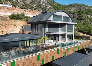 5+1 High-End-Gabelprojekt im Zentrum von Alanya mit herrlichem Panoramablick
