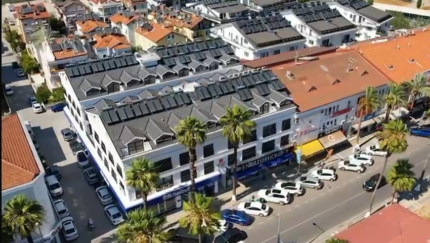 Wohnung Layout 1+1,2+1,3+1,4+1 im Bezirk Fethiye 