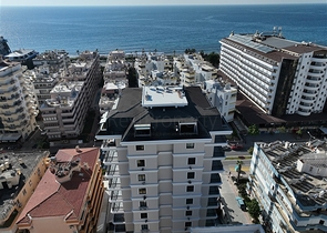 Projekt in der Region Mahmutlar, 200 m vom Meer entfernt 