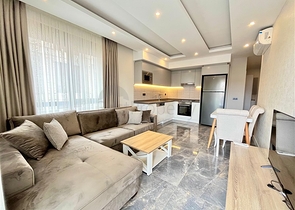 Wir bieten Ihnen das Projekt eines Komplexes mit Infrastruktur im Zentrum von Alanya an