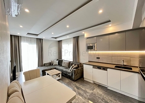 Wir bieten Ihnen das Projekt eines Komplexes mit Infrastruktur im Zentrum von Alanya an