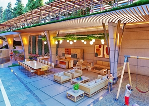 Wir bieten Ihnen das Projekt eines Komplexes mit Infrastruktur im Zentrum von Alanya an