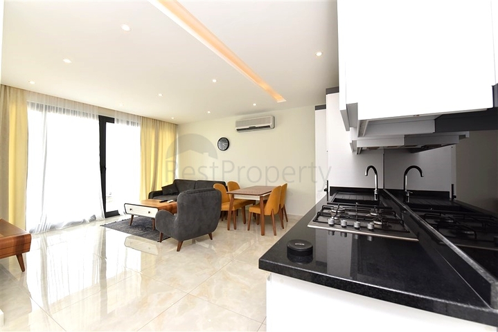 Zweizimmerwohnung an der ersten Küste