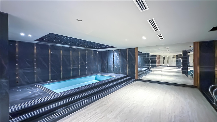 Wohnung 1+1 vom berühmten Bauträger 200 m vom Meer entfernt im Stadtteil Tosmur