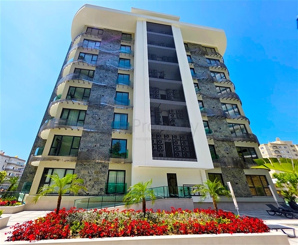 Wohnung 1+1 vom berühmten Bauträger 200 m vom Meer entfernt im Stadtteil Tosmur