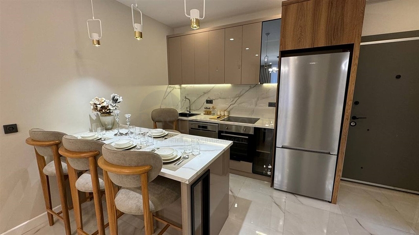 Das Projekt eines Luxus-Wohnkomplexes in der Gegend von Cleopatra