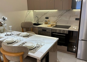 Das Projekt eines Luxus-Wohnkomplexes in der Gegend von Cleopatra