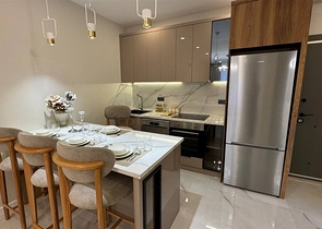 Das Projekt eines Luxus-Wohnkomplexes in der Gegend von Cleopatra