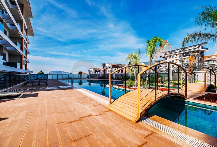 Zweizimmerwohnung in einem neuen Komplex im Bezirk Oba