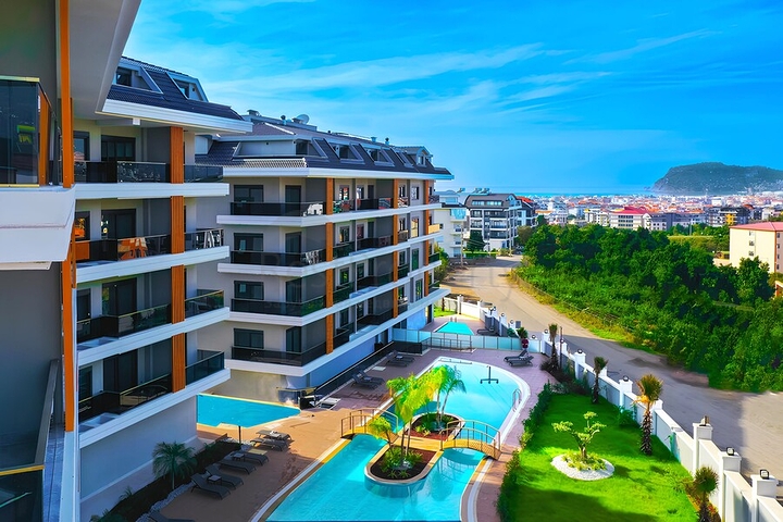 Zweizimmerwohnung in einem neuen Komplex im Bezirk Oba