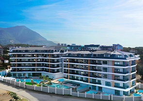 Zweizimmerwohnung in einem neuen Komplex im Bezirk Oba