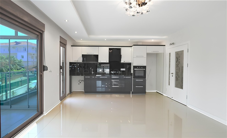 Möblierte Wohnung 2+1 400 m vom Meer entfernt