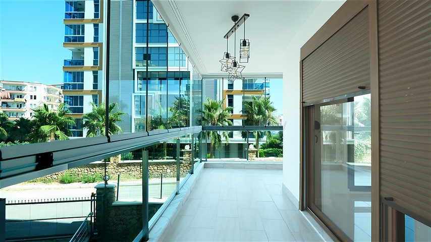 Möblierte Wohnung 2+1 400 m vom Meer entfernt